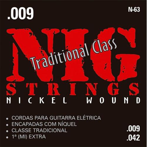 Encord. Guitarra 0.09 N63 Nig