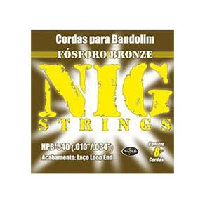 Encordamento para Bandolim Npb540 Nig Strings [showroom]