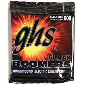 Encordoamento 008 Roundwound Electric para Guitarra GBUL GHS