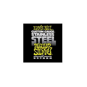 Encordoamento 010.046 2246 P Guit Ernie Ball Stainless Steel Regular Slinky (Avulso)