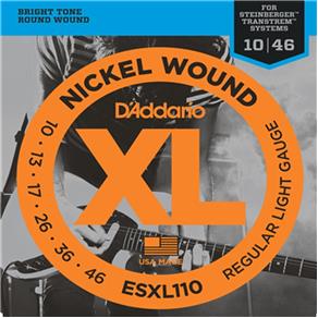 Encordoamento 010 Nickel para Guitarra ESXL-110 - D`Addario