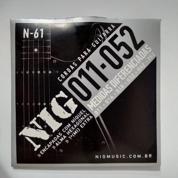 Encordoamento 011 Guitarra Nig N61