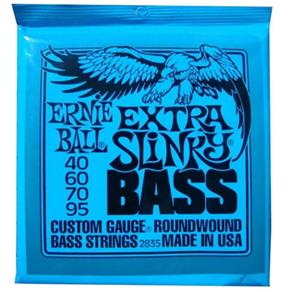 Encordoamento 040 para Baixo Extra Slinky 2835 - Ernie Ball