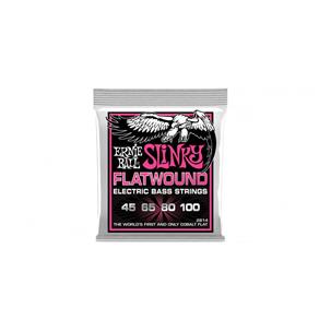 Encordoamento (.045/.100) Super Slinky Flatwound Bass 2814 - Ernie Ball