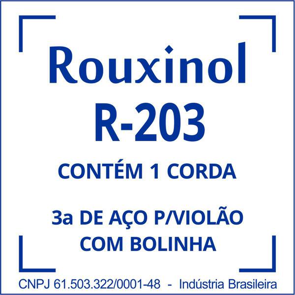 Encordoamento ACO Encapada 3SOL (R20) C/BOL - Rouxinol
