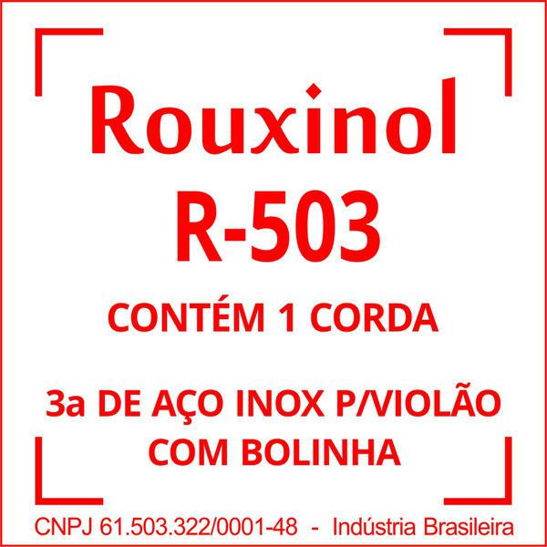 Encordoamento ACO Encapada 3SOL (R50) C/BOL - Rouxinol