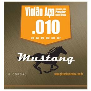 Encordoamento Aço Phosphoro Bronze 0.10 Qa150-010 Mustang - Phx