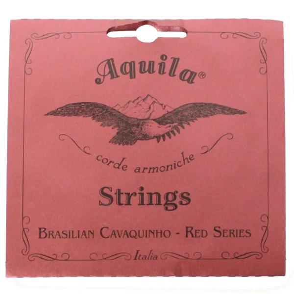 Encordoamento Aquila P/ Cavaquinho Nylon Red Series Tensão Média AQ 15CH MD