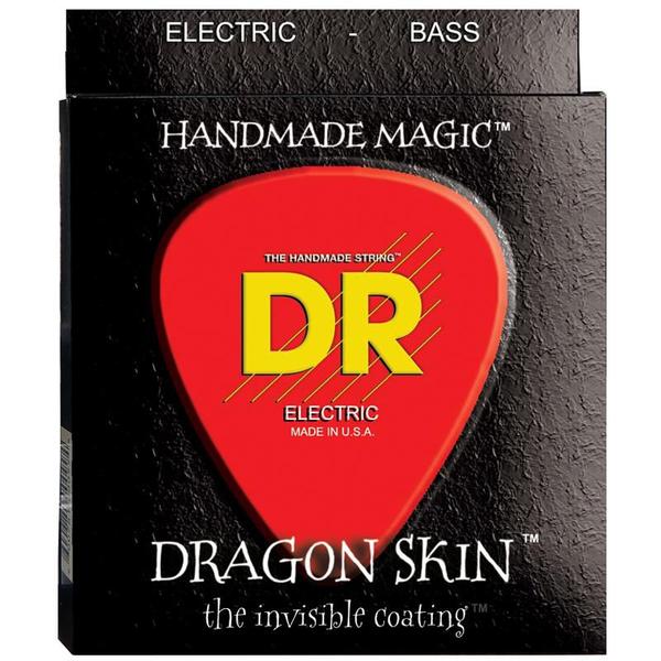 Encordoamento Baixo 4 Cordas 040 DSB-40 Dragon Skin Clear Coated Bass - DR