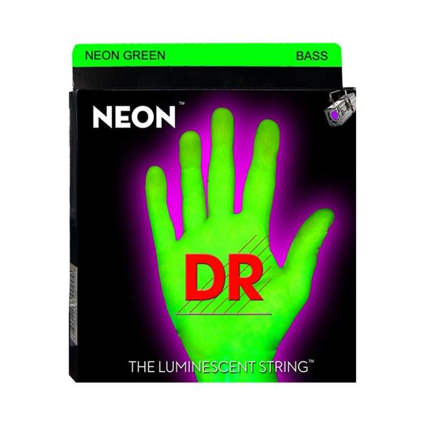 Encordoamento Baixo DR NGB5 045 Neon Green 5 Cordas - DR