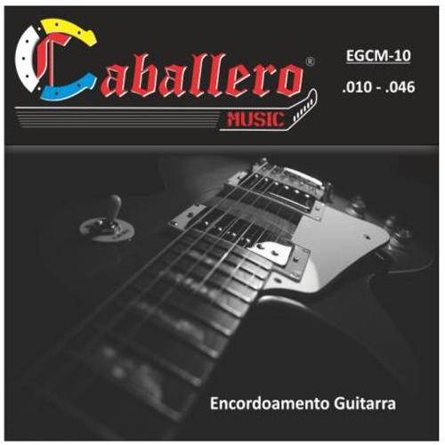 Encordoamento Caballero Guitarra Egcm10 010-046