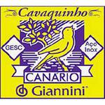 Encordoamento Canário para Cavaquinho com Chenilha GESC - Giannini
