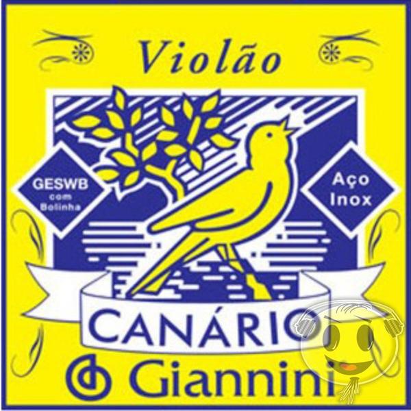 Encordoamento Canario para Violão Aco Geswb com Bolinha - Giannini