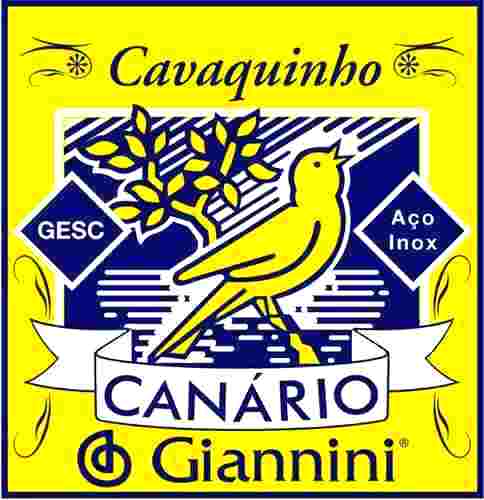 Encordoamento Cavaquinho Aço Giannini Canário 010 - GESC