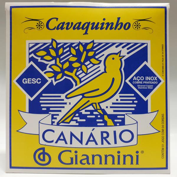 Encordoamento Cavaquinho com Chenille Canário Giannini GESC