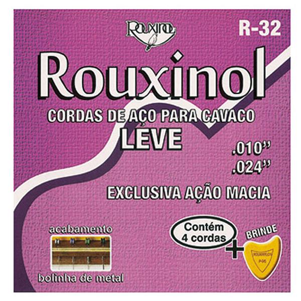 Encordoamento Cavaquinho Leve com Bolinha R32 14284 - Rouxinol - Rouxinol