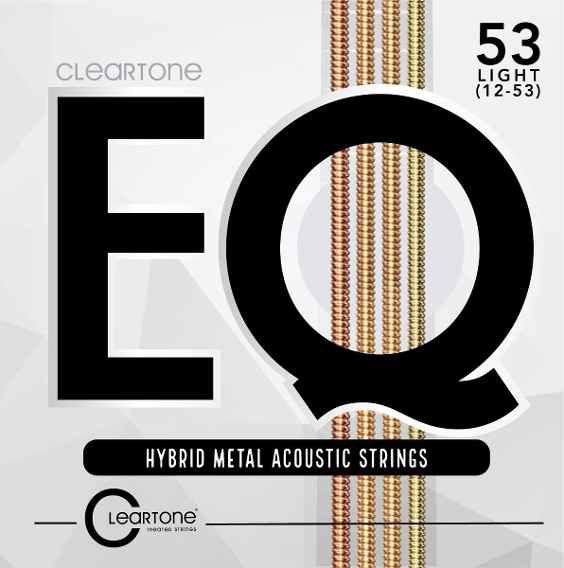 Encordoamento Cleartone Violao Aco Light Hybrid Metal Acoustic 12-53