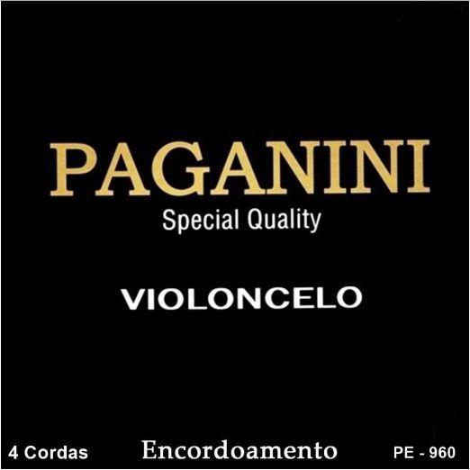 Encordoamento Completo Paganini P/ Violoncelo - Pe960 - Paganinni