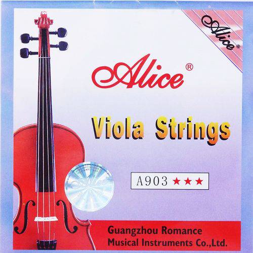 Encordoamento Completo para Viola de Arco Alice A903
