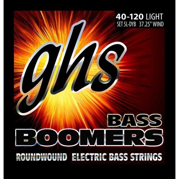 Encordoamento Contrabaixo GHS Bass Boomer 040 5LDYB