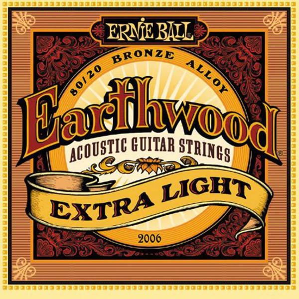 Encordoamento Corda para Violão Aço Ernie Ball Earthwood 010