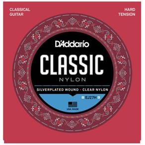 Encordoamento D`Addario Classic Nylon - Hard Tension - EJ27H - EC0087