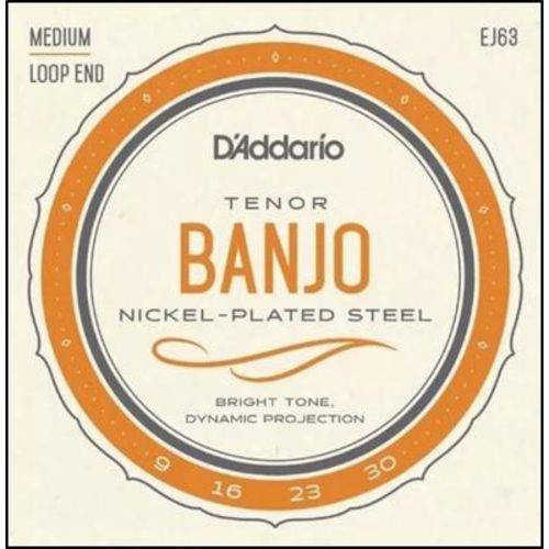 Encordoamento D'addario para Banjo Tenor Ej63 - .009"/.030"