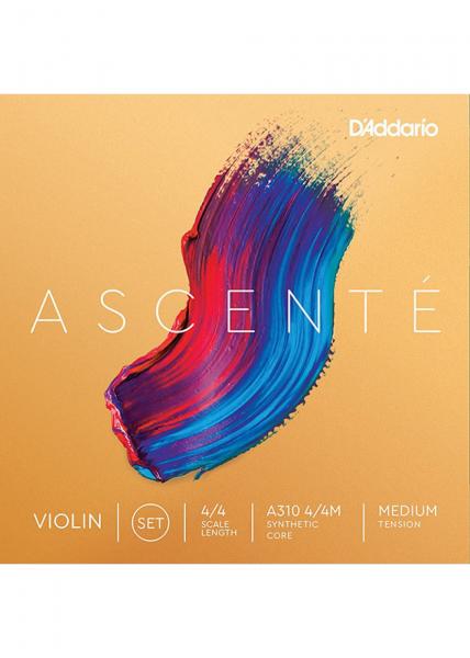 Encordoamento DAddario para Violino Ascenté A310 4/4 - Musical Express