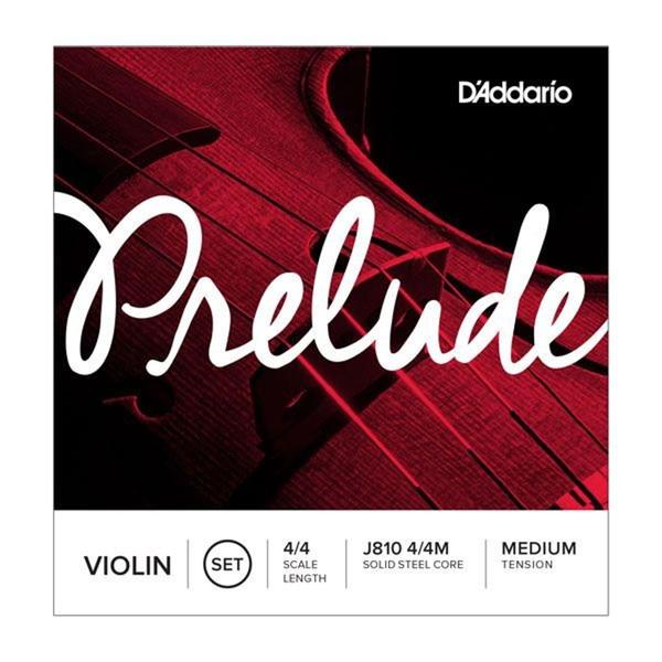 Encordoamento Daddario Violino - Medium Tension - (J810 4/4M Solid Steel Core) - D Addario