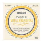 Encordoamento de Aço para Viola Brasileira Ej82c - Cebolão Mi / Boiadeira