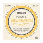 Encordoamento de Aco para Viola Brasileira Ej82c - Cebolao Mi / Boiadeira