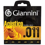 Encordoamento de Aço para Violão Acústico Giannini 011 Gespw