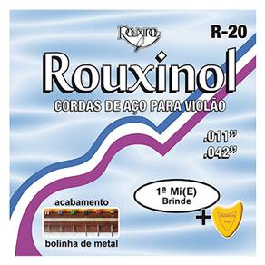 Encordoamento de Aço para Violão R20 Rouxinol