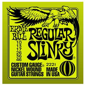 Encordoamento de Aço Slinky para Guitarra 2221 Ernie Ball
