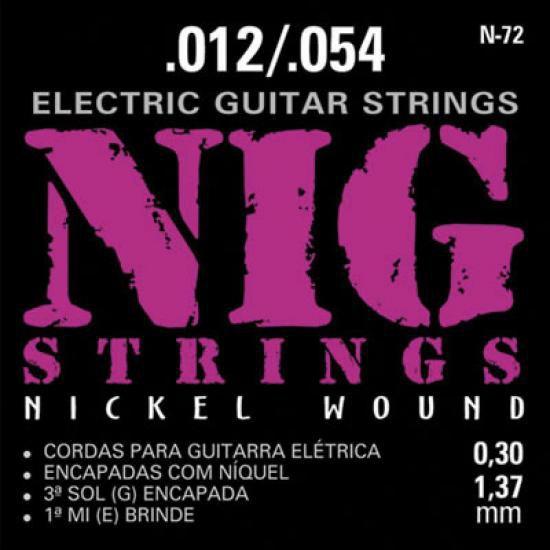 Encordoamento de Guitarra Nig 0.12