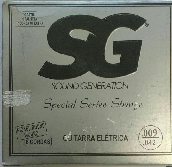 Encordoamento de Guitarra Sg Sound Generation 0.9 Special Series