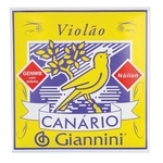Encordoamento de Nylon para Violão Canário Giannini Genwb c/Bolinha