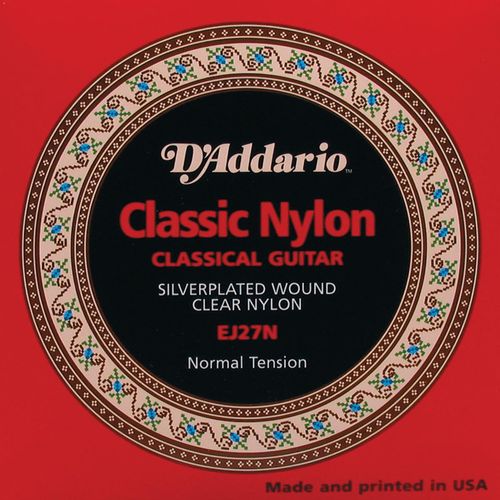 Encordoamento de Nylon para Violão Ej27n Student Classics Normal Tension
