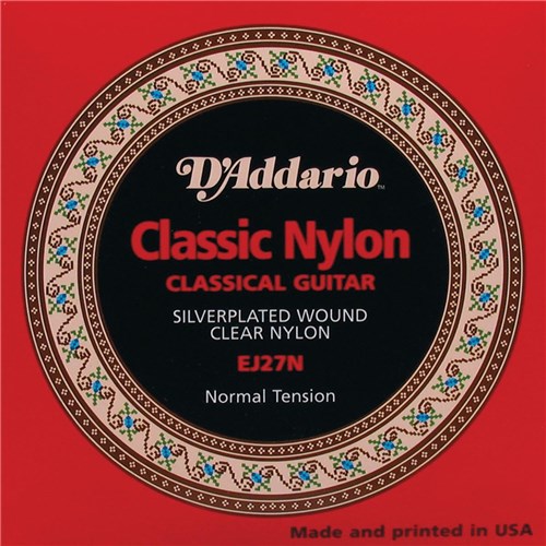 Encordoamento de Nylon para Violão Ej27n Student Classics Normal Tension