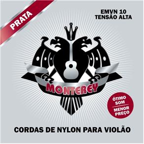 Encordoamento de Violão em Nylon 6 Cordas EMVN10 Monterey