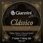 Encordoamento de Violão Série Clássico .060 GENWXPA7-7A - Giannini