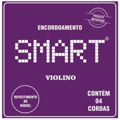 Encordoamento de Violino 4 Cordas Smart