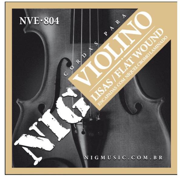 Encordoamento de Violino Nig NVE804