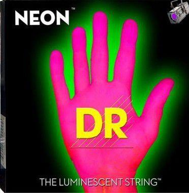Encordoamento Dr Neon C,Baixo 5C Pink Npb-40 40-120