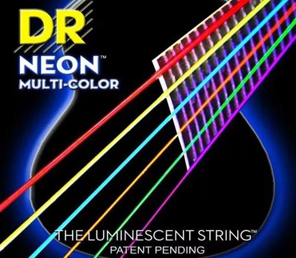 Encordoamento Dr Neon Multicolor NMCA-10 para Violão