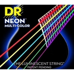 Encordoamento Dr Neon Multicolor NMCA-10 para Violão