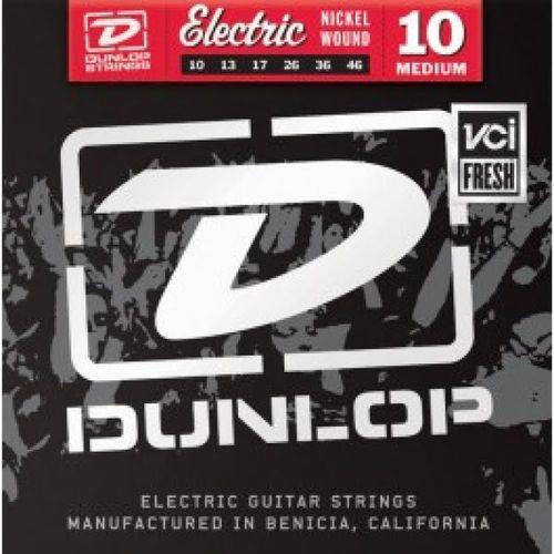 Encordoamento Dunlop Guitarra 010/046 Níquel