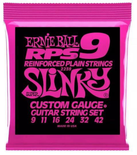 Encordoamento Ernie Ball Guitarra Power Slinky Rps 009/042
