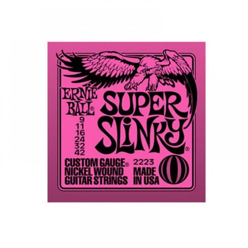 Encordoamento Ernie Ball Guitarra Super Slinky 2223(009/042)