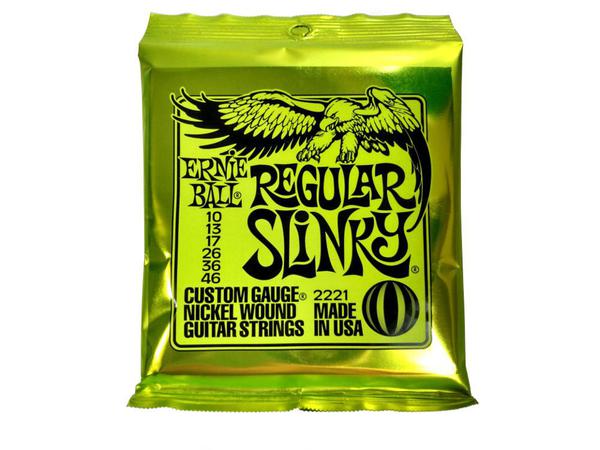 Encordoamento Ernie Ball Regular Slinky Guitarra 010 046
